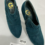 G by Guess Womans 7.5 M Forest Green Stiletto Platform Bootie Photo 0