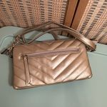 Nicole Miller  Brassy gold chain crossbody bag purse Photo 3