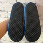 Harry Potter Hogwarts Christmas Holiday Themed Cozy Slippers Size 7 Blue Photo 4