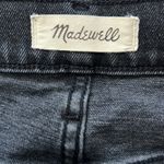 Madewell The Perfect Vintage Jean Lunar Wash Black Raw Hem N1325 Size 27 Photo 3