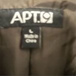 Apt. 9  Women's Military Style Jacket Brown Size L Double-Breasted Photo 7