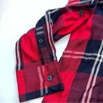 Woolrich  plaid flannel collared long sleeve button down red blue small Photo 6