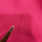 Uniqlo Drape Flared Pants Womens 8 Fuchsia Red Front Back Pockets Zip Classic Photo 4