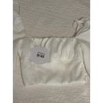 Princess Polly  Ariah Long Sleeve‎ Top US 0 AU 4 White Ruched Crop Blouse NWT Photo 1
