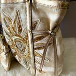 Coach  AUDREY LARGE LIMITED EDITION SUN/STARFISH CANVAS/LEATHER TOTE & WRISTLET Photo 12