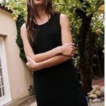 Free People Beach Nina Sweater Mini Dress in Black Size Small Gently Used Photo 0