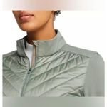 Puma Primaloft golf Jacket Quilted Puffer Lightweight Coat Olive‎ Green Photo 3