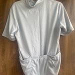 Performance woman’s Biker Jersey Medium grey 3 Pockets Back Zip front Photo 2