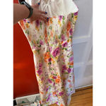 Favorite Daughter The Halting Traffic Dress Oahu Watercolor White Size 16 Photo 14