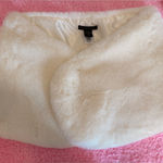 Christian LaCroix  Faux Fur Stole Bridal Wrap Broach Shrug Shawl Photo 0