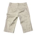 Banana Republic  6 Martin Fit Capris Stretch Beige Khaki Summer Resort Vacation Photo 4