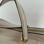 Coach Pebble Leather Lenox Satchel Crossbody - Chalk Photo 2