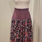 VTG 90s Purple Lace & Floral Roses Mid Photo 1