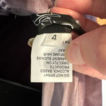 La Femme  Lavender/Gray  Spaghetti Strap V Neck Dress Size 4 NWT Photo 3