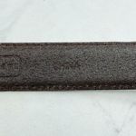 Fossil Vintage  Womens Brown Genuine Leather Belt Silver Buckle ✨ Photo 5