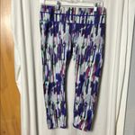 Athleta  Hail Storm Sonar Capri Legging Size Medium Photo 1