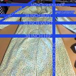 EXPRESS COTTON GREEN & BLUE FLORAL PRINT TRENCH JACKET (M) Photo 12