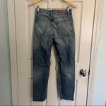 GRLFRND  26” The Helena Straight Leg Distressed "It’s Cold Outside" Blue Jeans Photo 7