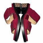 Alegria  Burgundy Tia Block Heel Slide Sandals Shoes size 39 Photo 4
