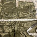 J.Crew  Shimmering Satin Olive Pants Photo 4