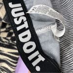 Nike Pro Black Printed High Rise Leggings Womens S Striped Yoga Pants Athletic Photo 5