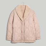 Madewell Reversible Quilted Faux Shearling Jacket Photo 1