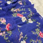 Lovers + Friends  Elouise Midi Dress Feeling Blue Floral Photo 9