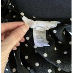 Superfoxx Black Polka Dot Wrap Maxi Dress Swim Coverup Size XS Photo 5