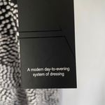 Alfani New Dot Print V-Neck Shark Bite Hem Tunic Tank Top Black White Photo 14