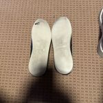 Vince  Stafford Black Leather Slip On Platform Shoes size 9 woven Photo 5