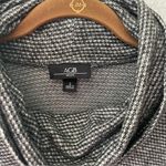 Charcoal Cowl Neck Sweater Dress Size Small by AGB Photo 2