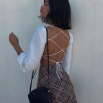 Princess Polly  Darwin Mini Skirt Brown Plaid Photo 4