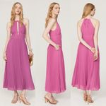 NWT Jonathan Simkhai Carli Plissé Halter Midi Photo 2