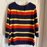 Banana Republic  Striped Sweater Womens Size XL Nautical Striped Colorblock‎ Blue Photo 1