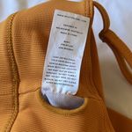 Wilo ribbed sports bra size M Orange Size M Photo 3