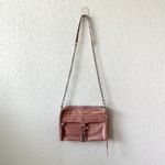 Rebecca Minkoff Mac Leather Crossbody Bag in Pink Tan Photo 14