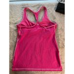 Nike  Women's Pink Racerback Tank Top Standard Size M Sleeveless Activewear Photo 1