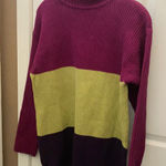 Westbound FINAL MARKDOWN  mock neck cotton knit sweater medium Photo 0