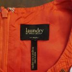 Laundry By Shelli Segal Dress Retro Y2k 90s 2000's Cocktail Resort Vacation Orange Size 2 Photo 8