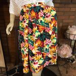 VINTAGE 1990'S TROPICAL PRINT MULTI Photo 1