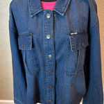 DKNY Denim Snap up Jacket Photo 0