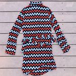 Michael Kors Shirt Dress With Tie Belt Long Sleeve 4 Photo 3