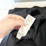 Pilcro by Anthropologie Knightsbridge Slim Tuck High Rise Ankle Jeans Black 32 Size 14 Photo 7