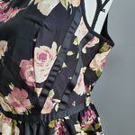 Three Pink Hearts  Sleeveless Floral Blouson Dress Junior 11 Photo 5