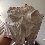 Urban Outfitters Out From Under  Pink Yellow Cute Floral Corset Crop Top Y2K Vibe Photo 2