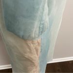 Rails Shirt Charli Sunset Gradient Button Down Linen Rayon Rainbow Ombré Sherbet Photo 9