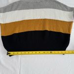 Ambiance Apparel Crew Neck Sweater Color Block On The Way Sweater Brown Photo 7