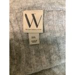 Worthington Size XXL Ribbed Grey Ribbed Long Sleeve Sweater Dress New With Tags Gray Photo 4