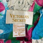 Victoria's Secret Vintage Gold Label Blue Floral Lace Nightie Size Medium Sexy Photo 4