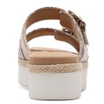 Clarks Lana Beach Platform Snake Print Sandal Size 9.5 BIN 19 Photo 4